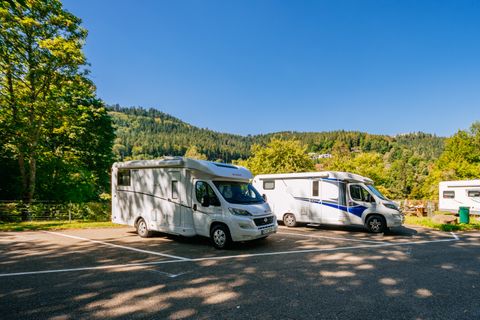 Wohnmobilestellplatz in der Kernerstraße 