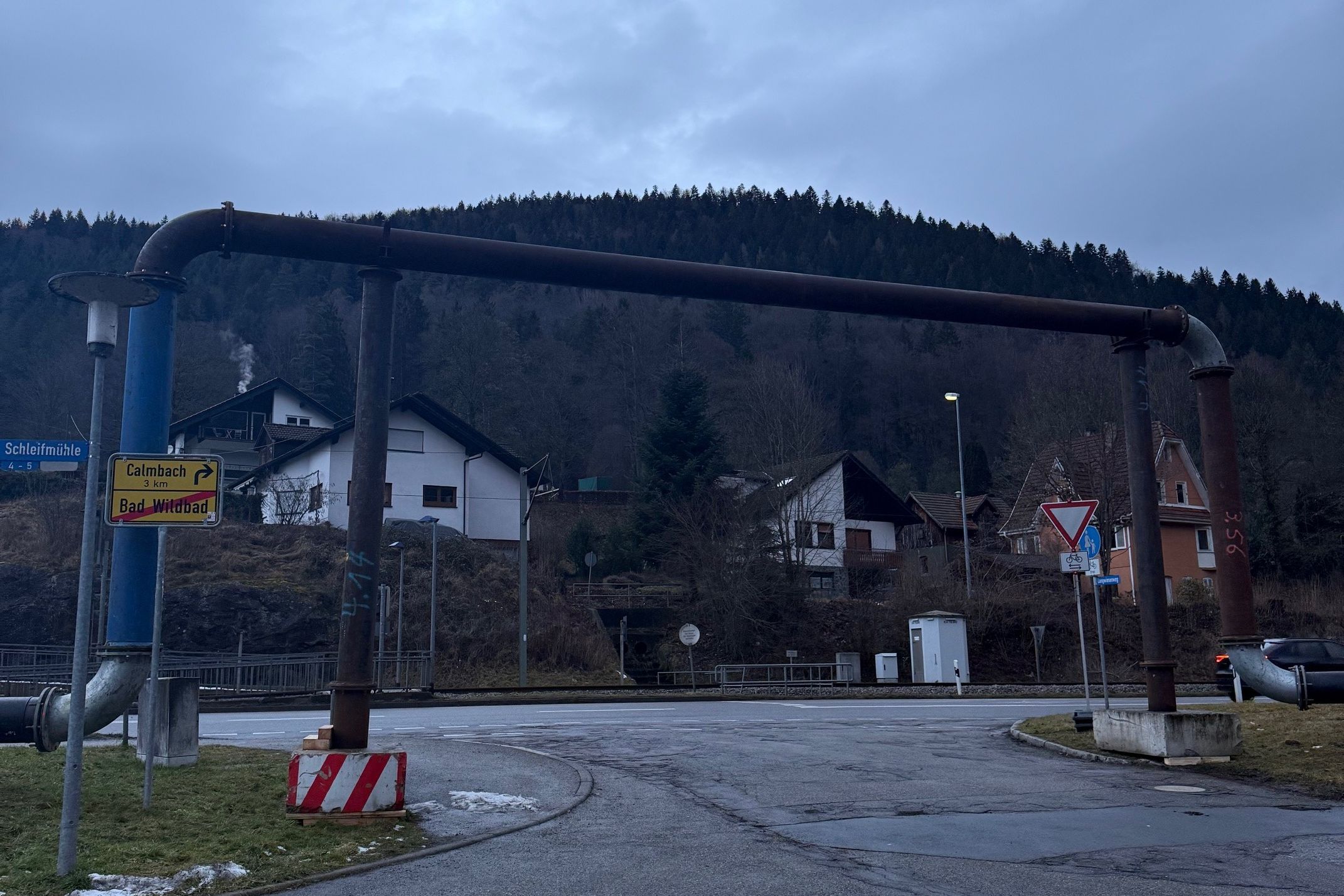 Kanalsanierung in Calmbacherstraße 