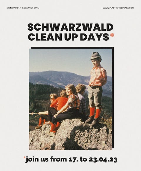 SAVE THE DATE Plakat_SchwarzwaldCleanUP-Days2023