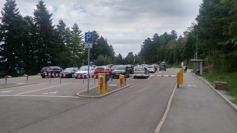 Parking Lot at the Sommerberg