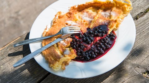 Heidelbeerpfannkuchen