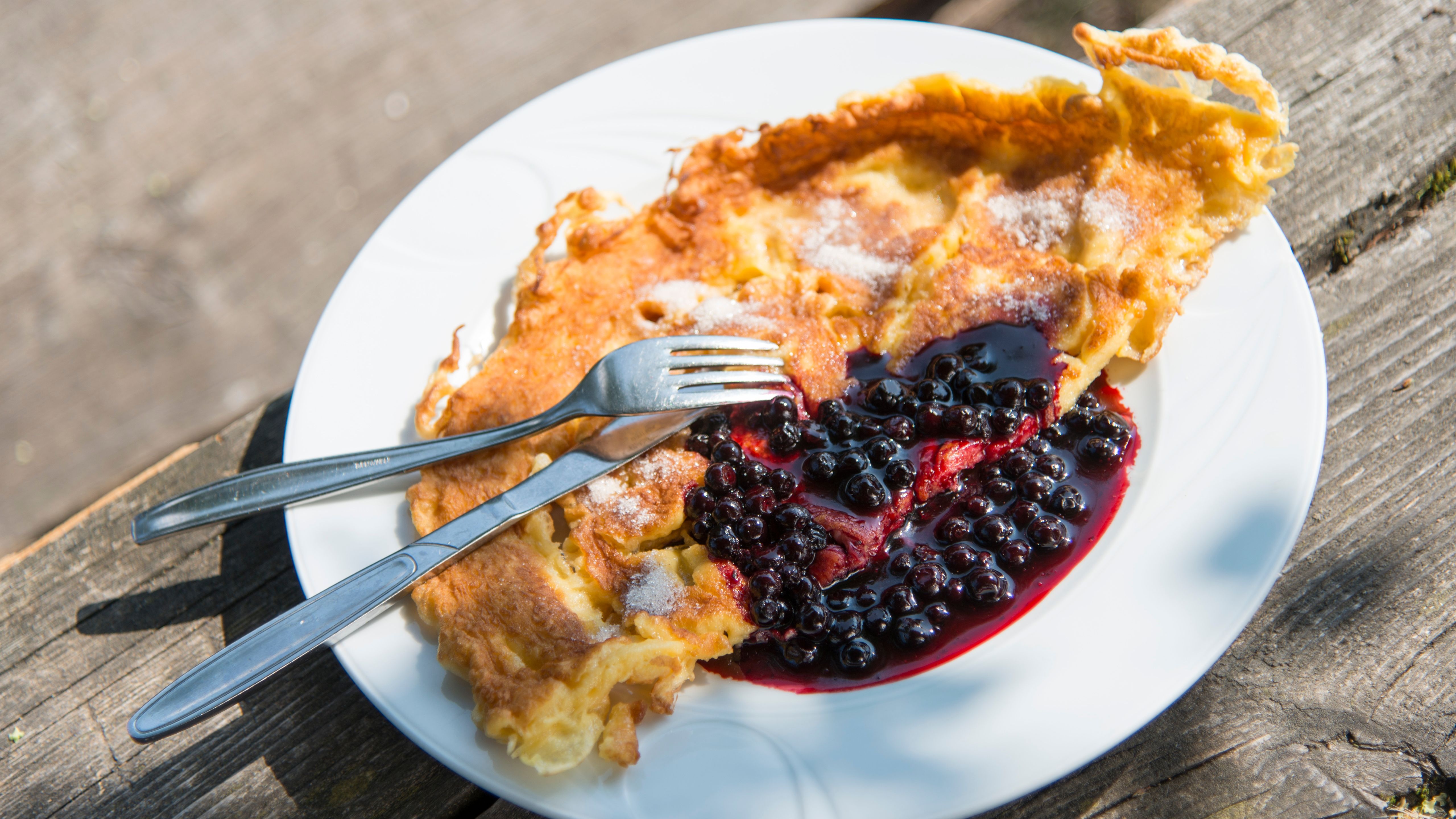 Heidelbeerpfannkuchen