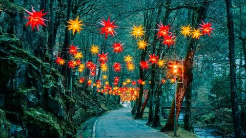 Lichterzauber im Kurpark Bad Wildbad