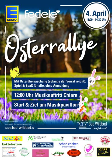 4. EDEKA Fedele Osterrallye durch den Kurpark Bad Wilda