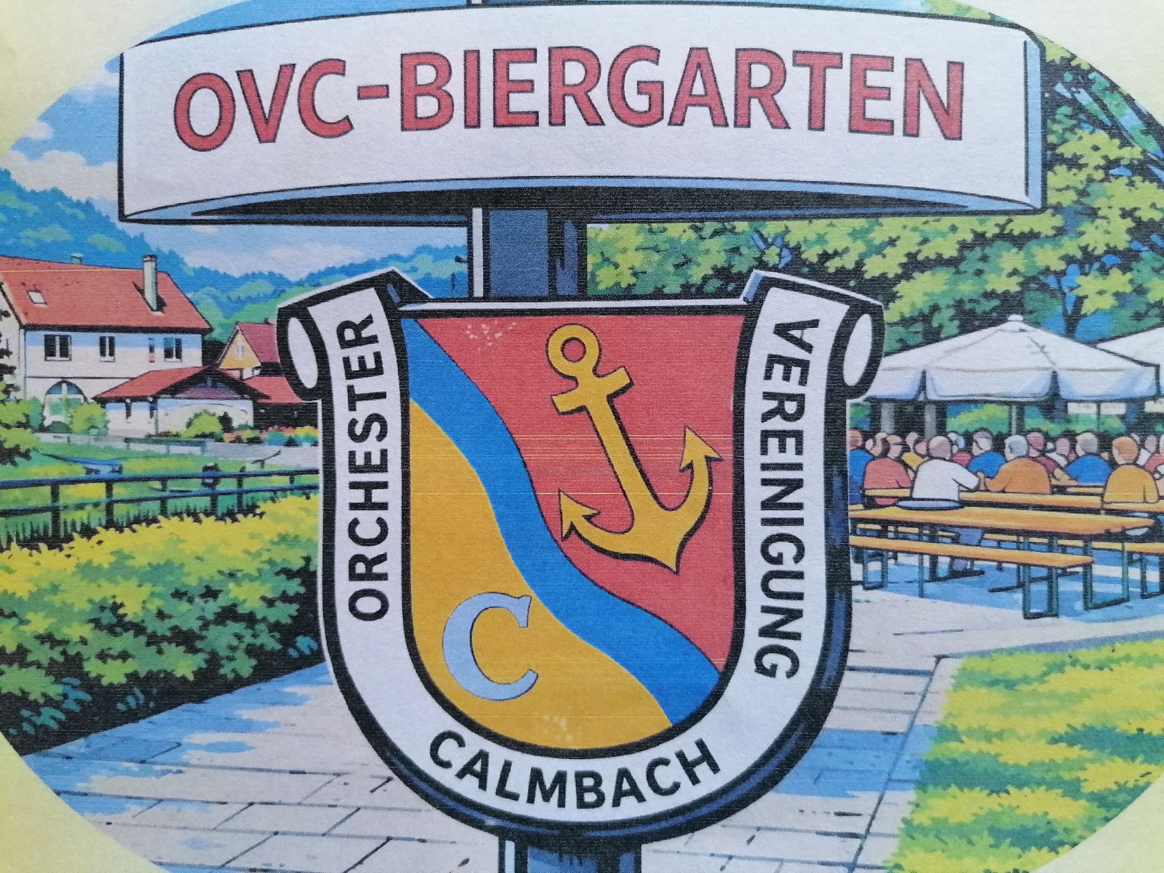 Auf in den OVC-Biergarten im Flößerpark Calmbach