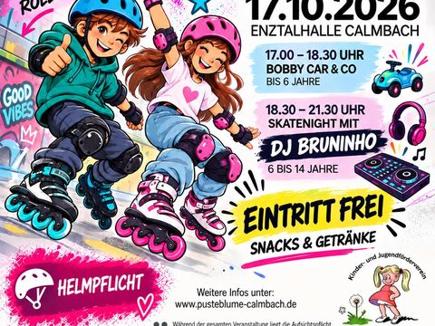 Flyer 1. Pusteblume Skatenight