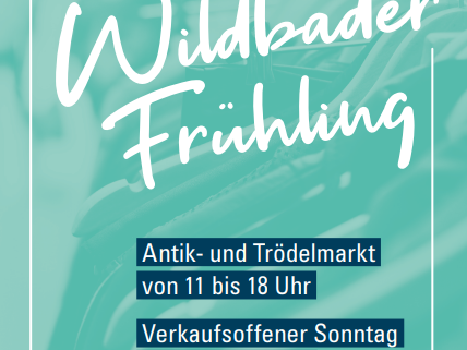 Plakat vom Wildbader Frühling am 17.05.2026